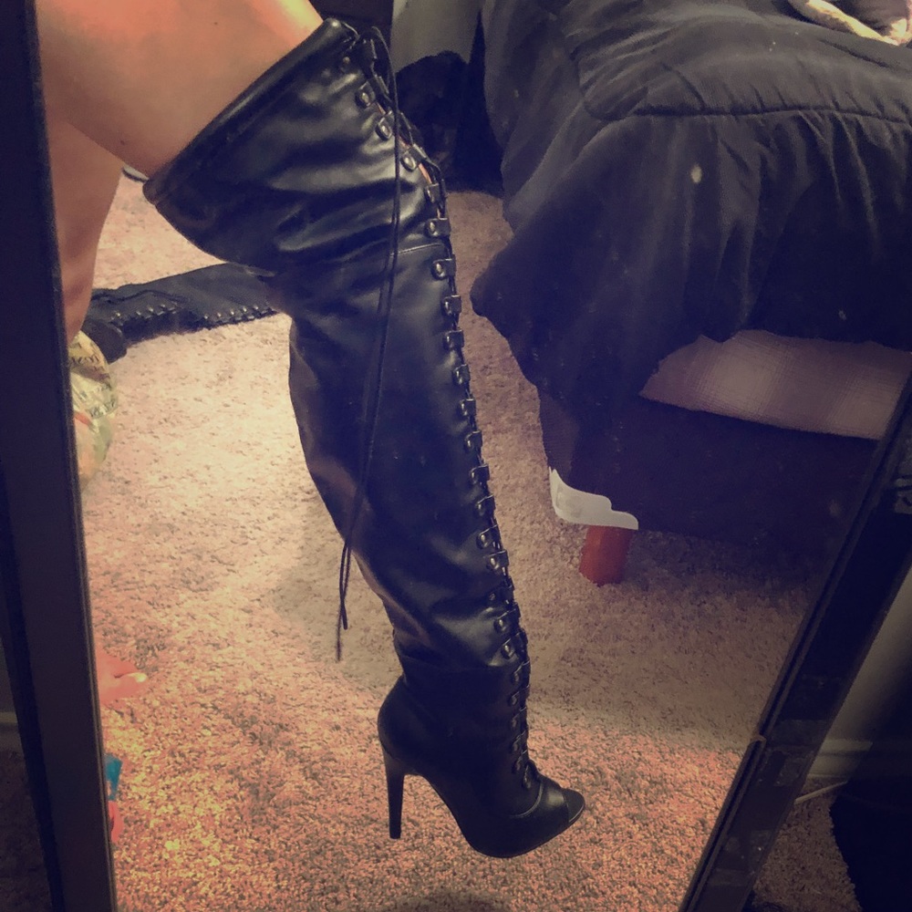 over the knee boots No.6